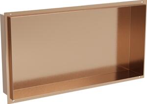 Mexen X-Wall-NR raft de nișă fără fațetă 60 x 30 cm, cupru periat - 19C1603010