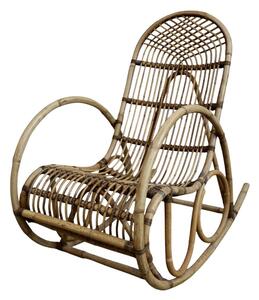 Scaun balansoar, din rattan, Old French