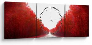 Tablou - Drumul spre iiubire (cu ceas) (90x30 cm)