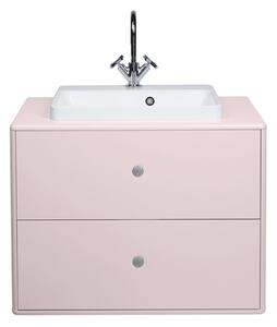 Dulap roz cu chiuvetă fără baterie 80x62 cm Color Bath - Tom Tailor for Tenzo