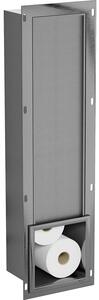 Mexen X-Wall-B dispenser pentru hârtie igienică, gun grey periat - 19E5