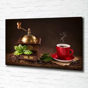 Imprimare tablou canvas Cafea si polizor