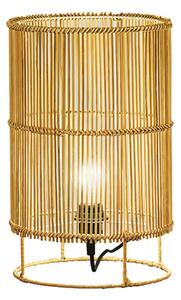 Veioza scandinava LETA din ratan 1x70W E27