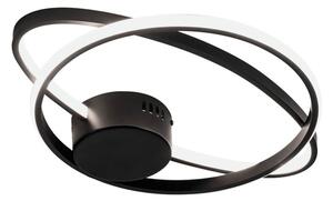 Plafoniera minimalista neagra NOLA C2 cu LED 27W