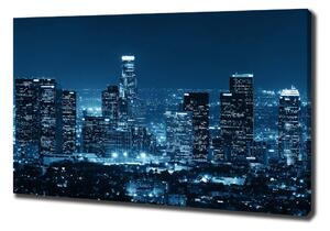 Imprimare tablou canvas Los Angeles, pe timp de noapte