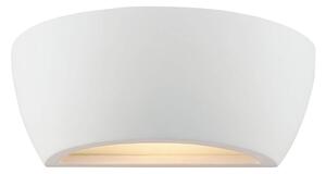 Aplica moderna CERAMIC 9 alba 1x70W E27