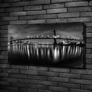 Print pe canvas Manhattan pe timp de noapte