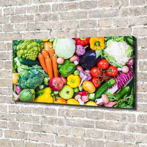 Print pe canvas legume colorate