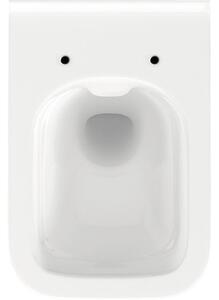 Vas WC suspendat Cersanit Moduo Clean On, evacuare orizontală, alb