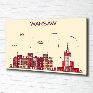 Pictură pe pânză Varșovia, Polonia