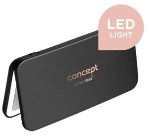 Concept KZ2020 oglindă cosmetică de buzunar culumină LED, negru