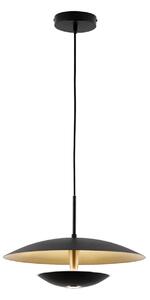 Pendul modern negru MONICA cu LED 16W