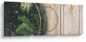 Tablou - Terariu de sticlă (cu ceas) (90x30 cm)