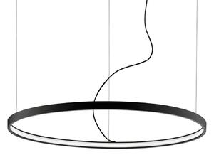 Lampa suspendata moderna VERDI 2 S1 neagra cu LED 54W