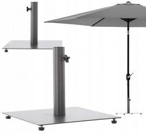 Suport metalic pentru umbrelă de soare 40 x 40 cm