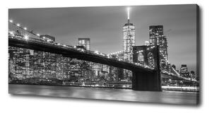 Tablou pe pânză canvas New York, pe timp de noapte