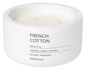 Lumânare parfumată din ceară de soia timp de ardere 25 h Fraga: French Cotton – Blomus