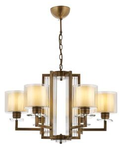 Candelabru suspendat VARANA, 6 x E27, 40 W, 230 V, bronz