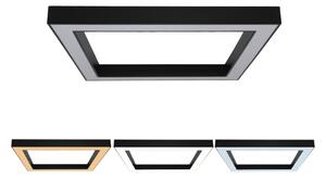 Plafonieră LED/130W/230V 3000/4000/6500K 100x100 cm neagră