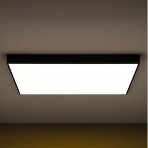 Plafonieră LED/480W/230V 3000/4000/6500K 120x120 cm neagră