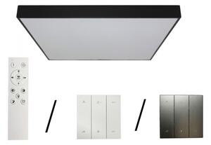 Plafonieră LED LED/340W/230V 3000/4000/6500K 100x100 cm negru