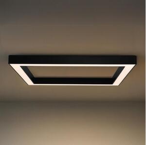 Plafonieră LED 150W/230V, 3000/4000/6500K, 120x120 cm, negru