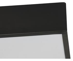 Plafonieră LED/480W/230V 3000/4000/6500K 120x120 cm neagră