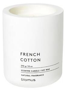 Lumânare parfumată din ceară de soia timp de ardere 55 h Fraga: French Cotton – Blomus