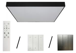 Plafonieră LED/480W/230V 3000/4000/6500K 120x120 cm neagră