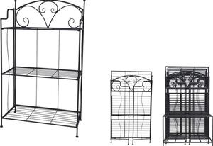 Raft metalic Lafiora 55x30,5x100 cm