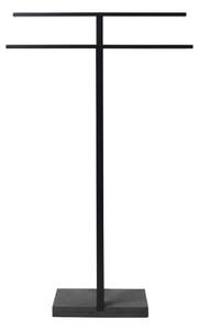 Suport pentru prosoape metalic Blomus, înălțime 86 cm, negru