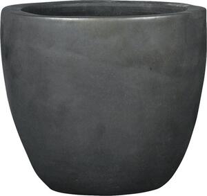 Ghiveci flori Lafiora Oslo ceramică Ø 30 cm H 26 cm antracit
