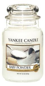 Lumânare parfumată Yankee Candle Baby Powder, timp de ardere 110 h