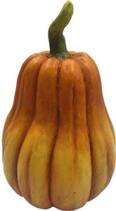 Figurină decorativă dovleac Lafiora H 36 portocaliu auriu