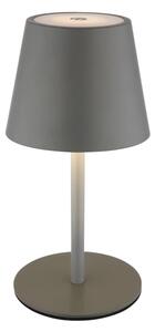Globo 58488G-LED Lampă de masă VANNIE, reglabilă, cu control tactil, reîncărcabilă, pentru exterior, 3W/5V IP54 1800mAh gri