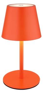 Globo 58488R-LED Lampă de masă VANNIE reglabilă, cu control tactil, reîncărcabilă, pentru exterior, 3W/5V IP54 1800mAh roșie