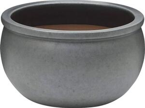Ghiveci ceramică Lafiora Bavaria Ø 29 cm H 17 cm gri