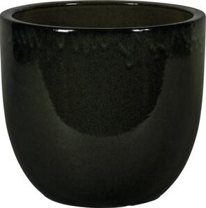 Ghiveci flori Lafiora Oslo ceramică Ø 30 cm H 26 cm verde