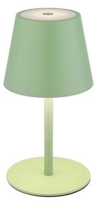 Globo 58488BG-LED Lampă de masă pentru exterior 3-în-1 VANNIE, dimmabilă cu comandă tactilă și reîncărcabilă, 3W/5V IP54 verde