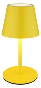 Globo 58488Y-LED Lampă de masă VANNIE, cu dimmer, tactilă, reîncărcabilă, pentru exterior, 3W/5V IP54 1800mAh, galbenă