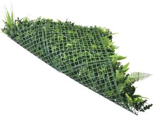 Panou decorativ plante artificiale Fire Sky 38x38 cm