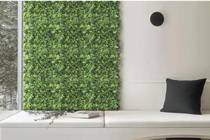 Panou decorativ plante artificiale Tropical 38x38 cm