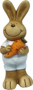 Figurină iepure Lafiora H 37 cm albastru