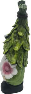 Pitic de grădină cu floare fluture Lafiora 21x40 cm verde