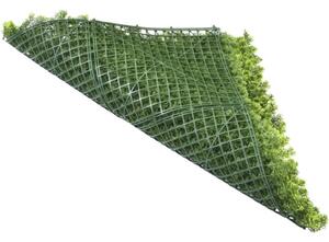 Panou decorativ plante artificiale Emoss 38x38 cm