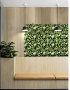 Panou decorativ plante artificiale Fire 38x38 cm