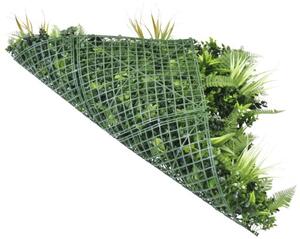 Panou decorativ plante artificiale Fire 38x38 cm