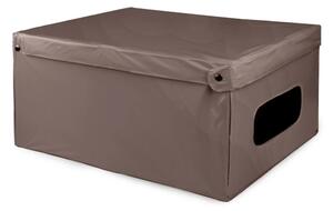 Compactor Cutie de depozitare pliabilă cu capac SMART, 50 x 40 x 25 cm, taupe, S