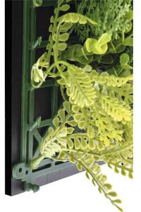 Panou decorativ plante artificiale Jungle 38x38 cm