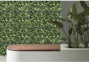 Panou decorativ plante artificiale Tropical 38x38 cm